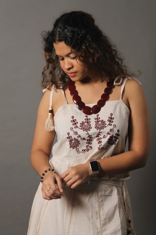 Women Printed Short Sleeveless Dress