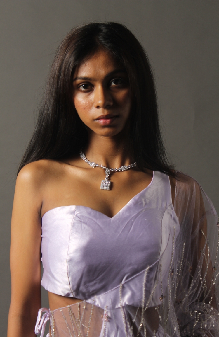 Women Polyester Sequined Dress - Image 4