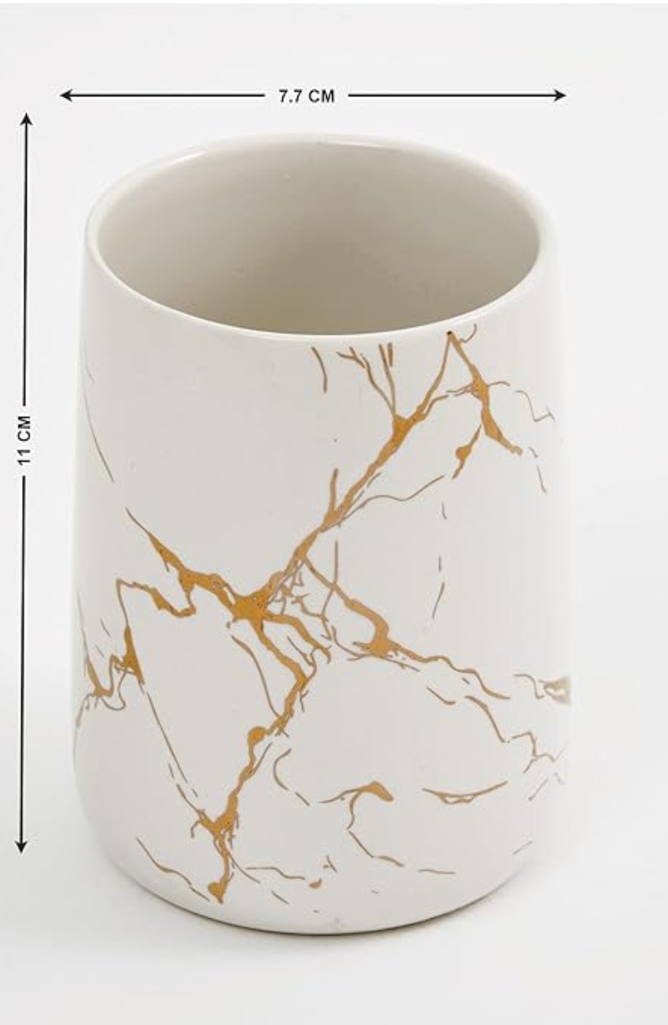 Home Centre Aubree Vince Ceramic Tumbler - 400ml - Image 3